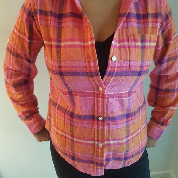 Lucky Brand - Classic One Pocket Plaid Shirt - Picture 3 of 5